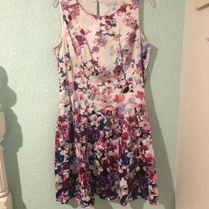 Floral spring dress